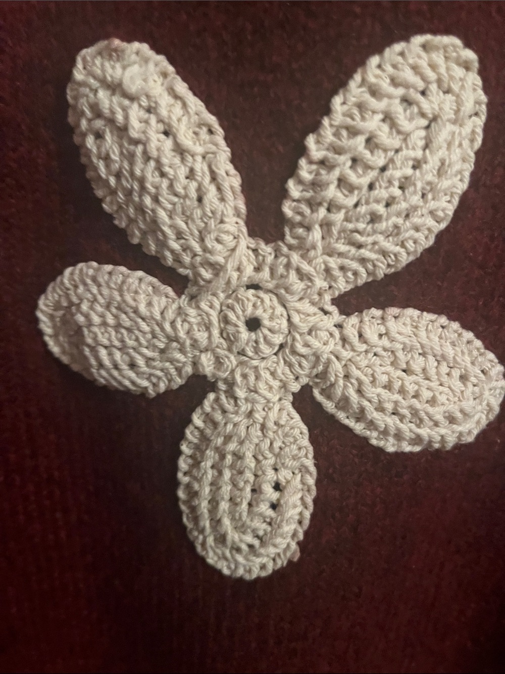 Papillon Burgundy Sweater - Picture 3 of 11